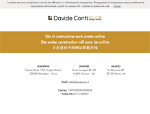 Tablet Screenshot of davideconti.it